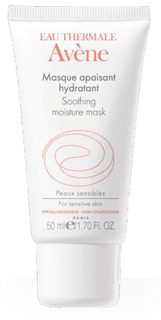Tube de masque apaisant hydratant Avène Eau Thermale, 50 ml, pour peaux sensibles