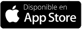 Logo App Store d'Apple avec texte Disponible en App Store
