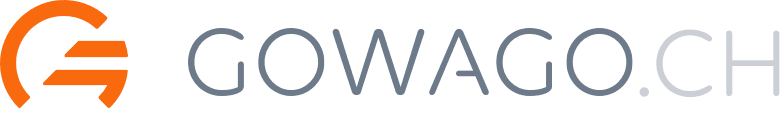 Logo de gowago.ch, plateforme de signature digitale pour contrats de leasing automobile en Suisse