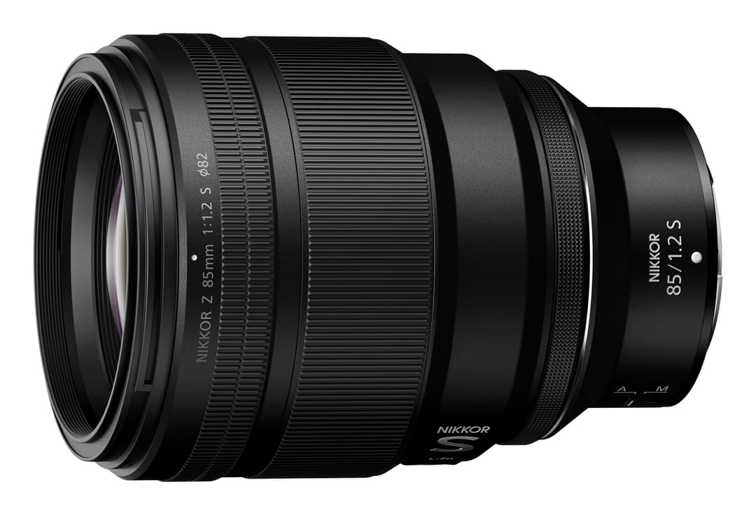 Objectif Nikon NIKKOR Z 85 mm f/1.2 S noir avec bague de réglage silencieuse et monture protégée