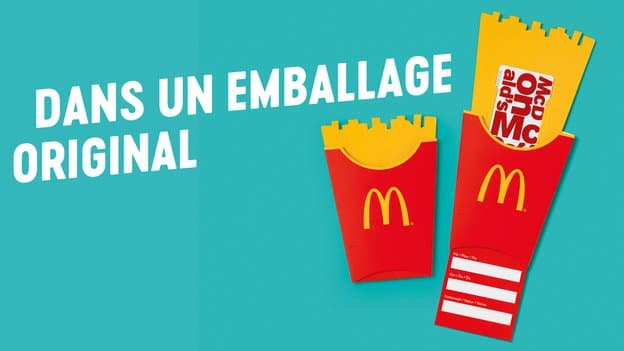 Emballage Carte Cadeau McDonald's Emballage Carte Cadeau McDonald's