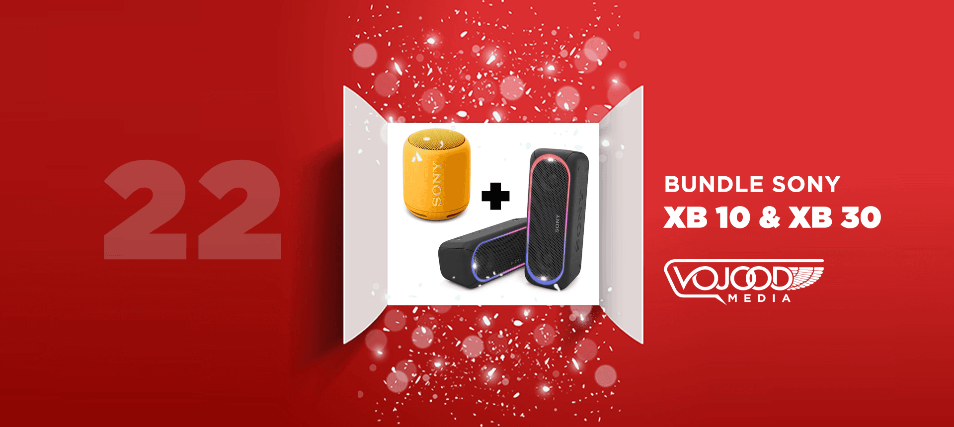 #22 Avent17 ● Bundle Enceintes Sony XB10 & XB30