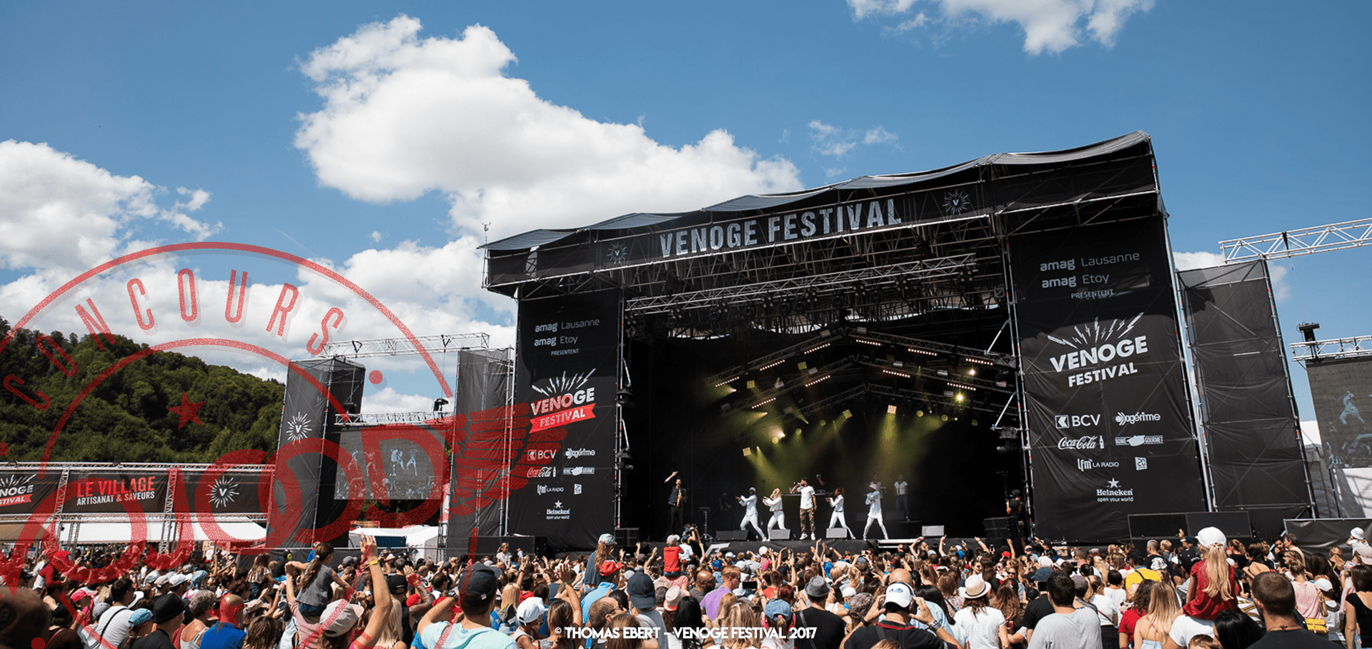 GAGNE 2 abonnements pour le Venoge Festival 2018