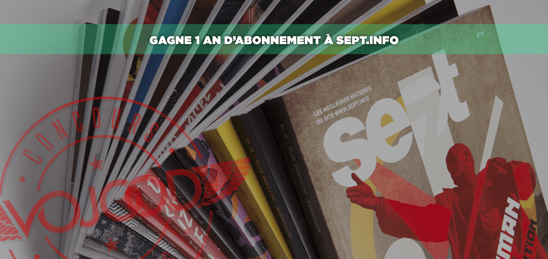 GAGNE ton Abo Premium à Sept.info