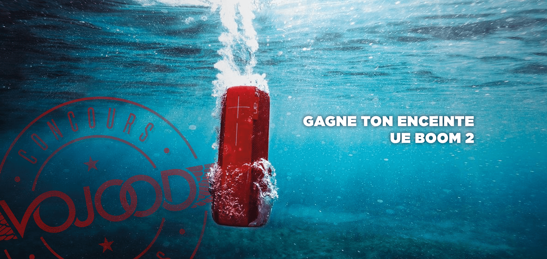 GAGNE ton enceinte Ultimate Ears Boom 2