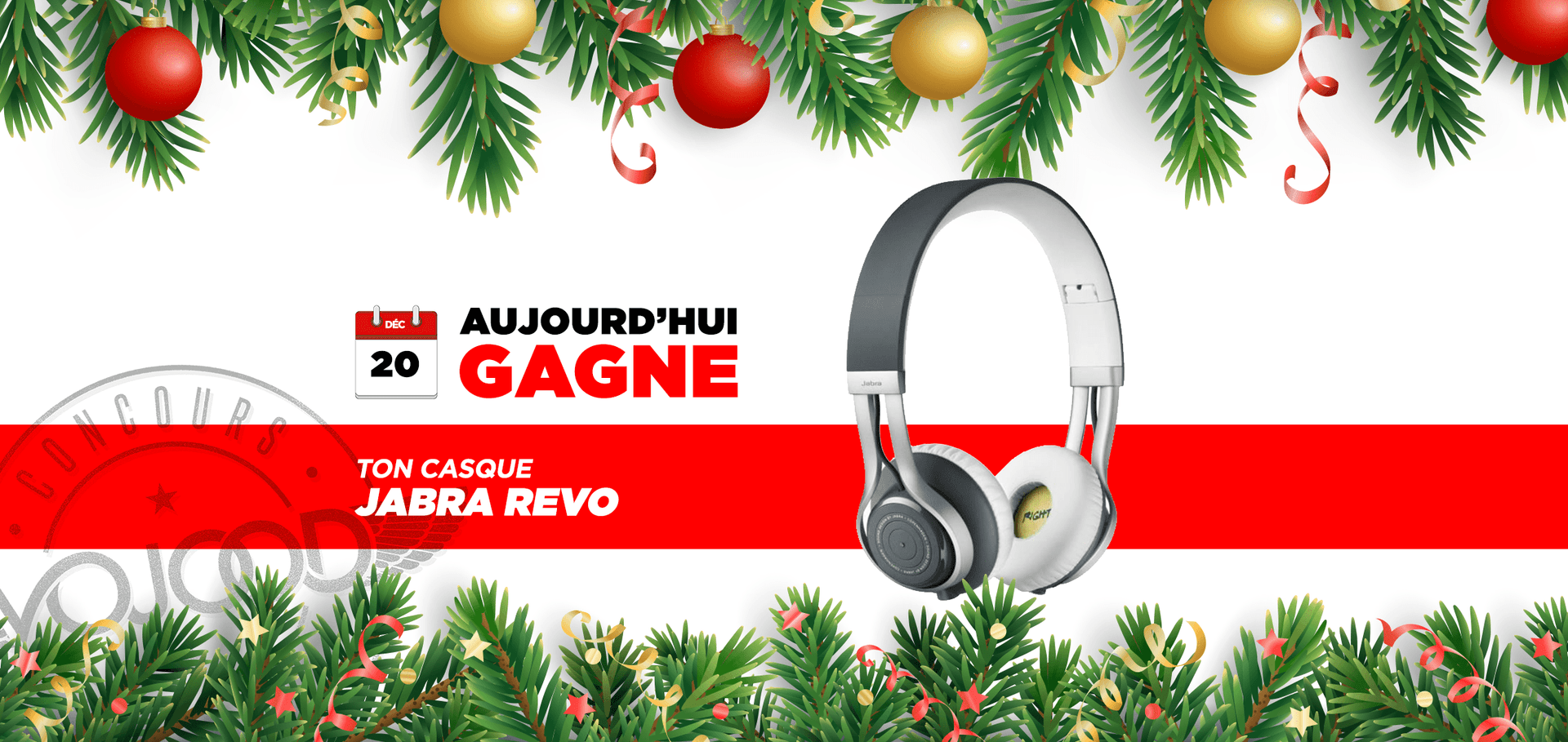 20 DEC • GAGNE ton casque Jabra Revo • Calendrier Avent 2018