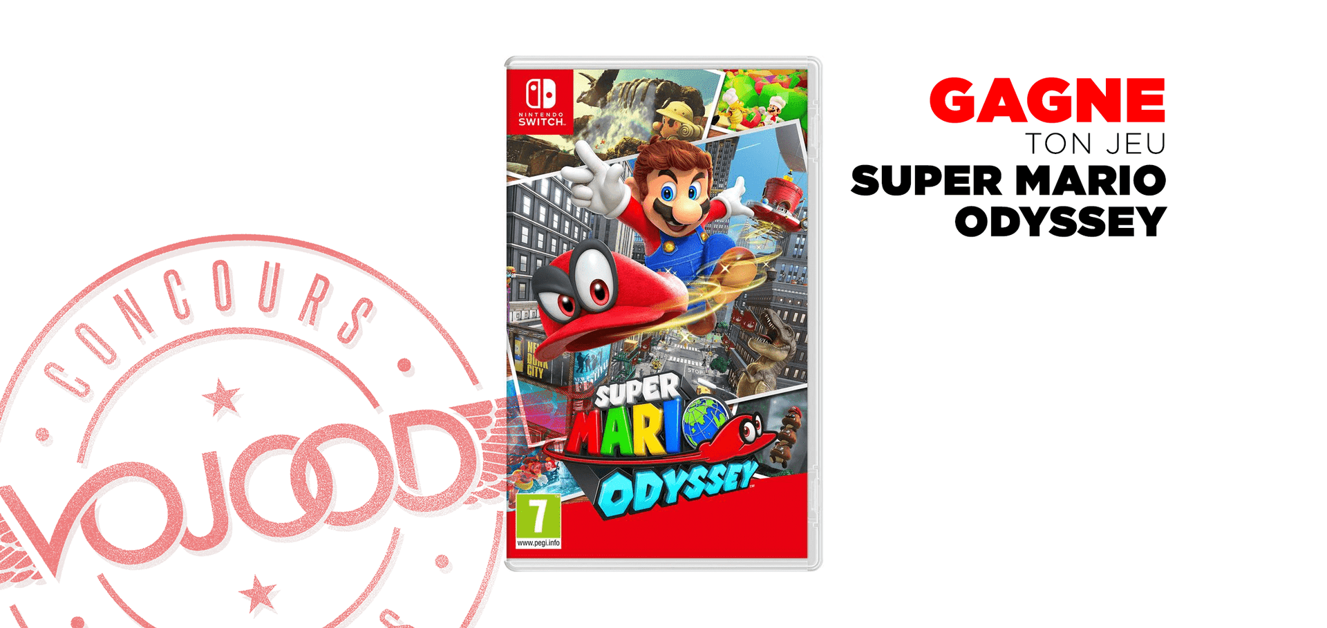 GAGNE ton jeu "Super Mario Odyssey" sur Nintendo Switch