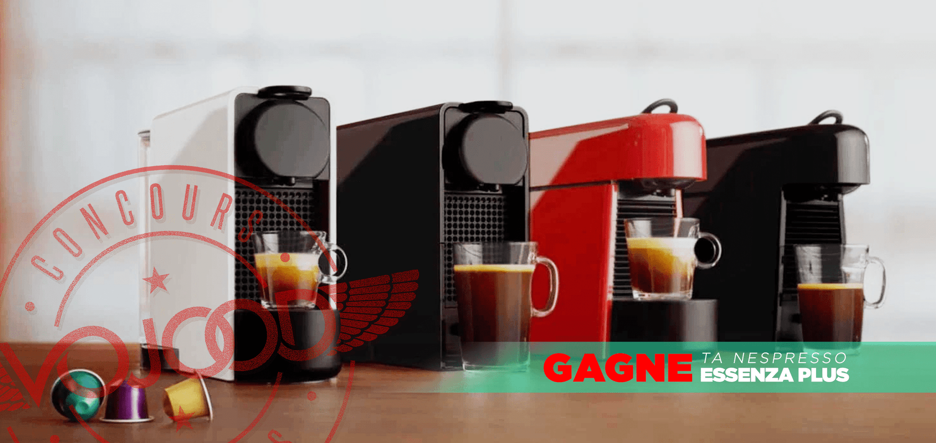 GAGNE ta machine Nespresso Essenza Plus