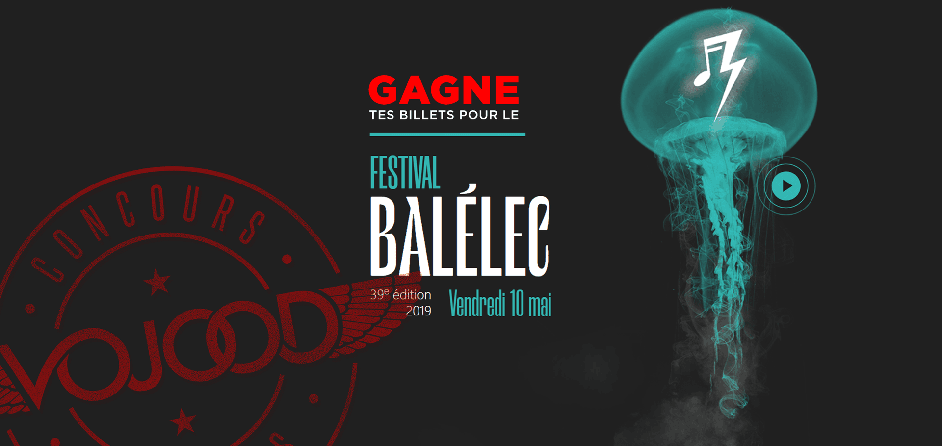 GAGNE tes billets pour le festival Balélec 2019