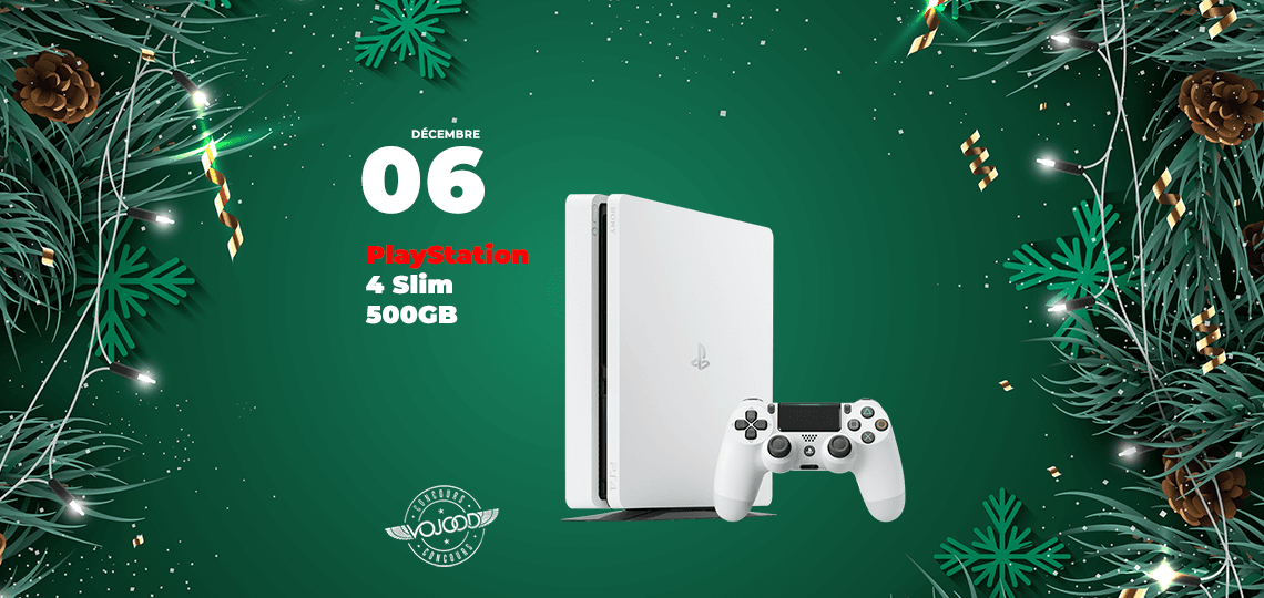 #06 • GAGNE ta PlayStation 4 Slim 500GB • Calendrier de l'Avent 2019