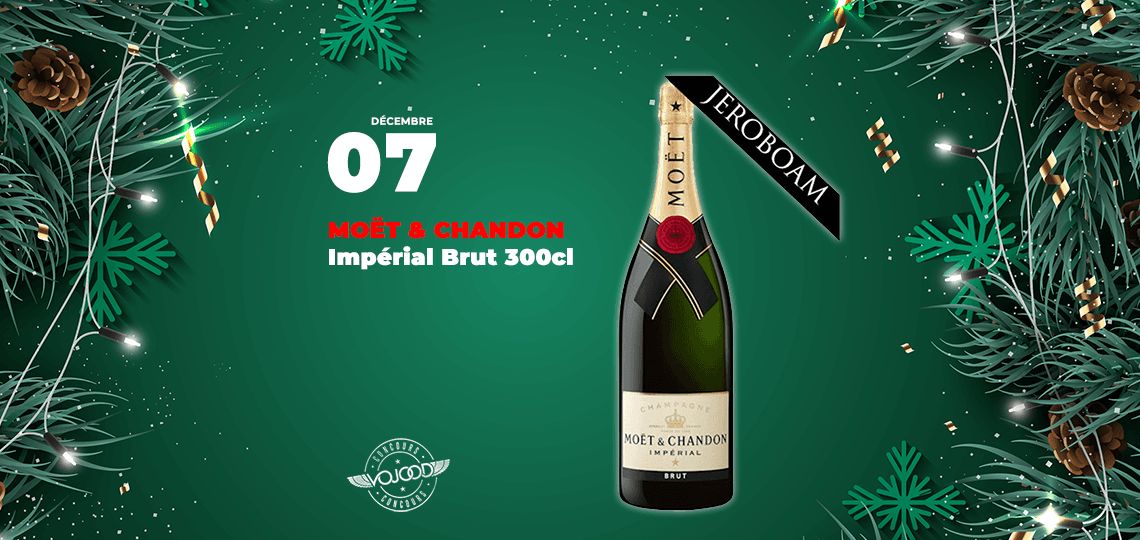 #07 • GAGNE ton Champagne Moët & Chandon Impérial Brut • Calendrier de l'Avent 2019