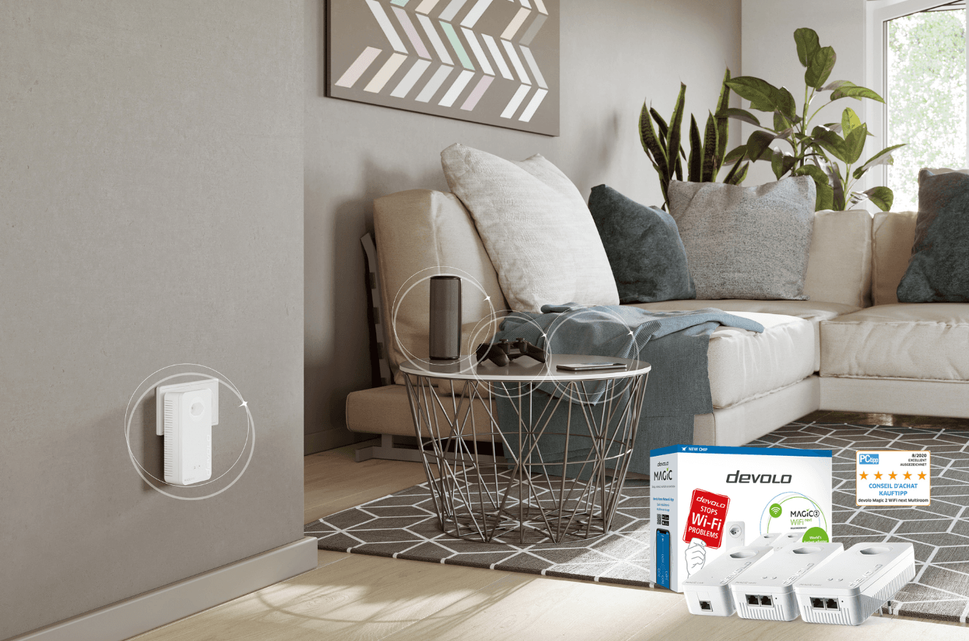 GAGNE ton devolo Magic 2 WiFi next Multiroom Kit