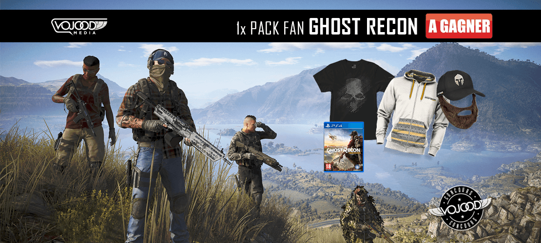 1x Pack Fan Ghost Recon À Gagner