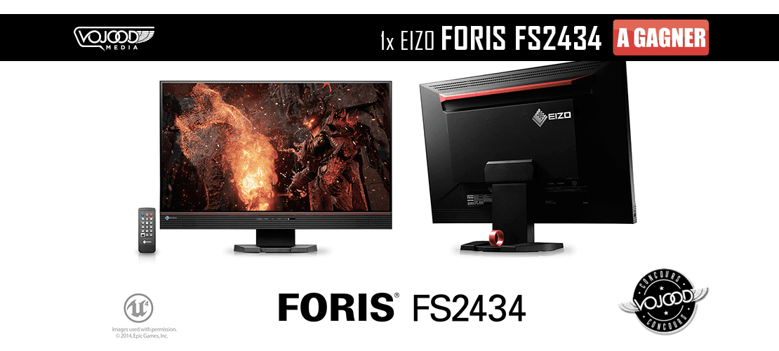 1x Eizo Foris FS2434 à gagner
