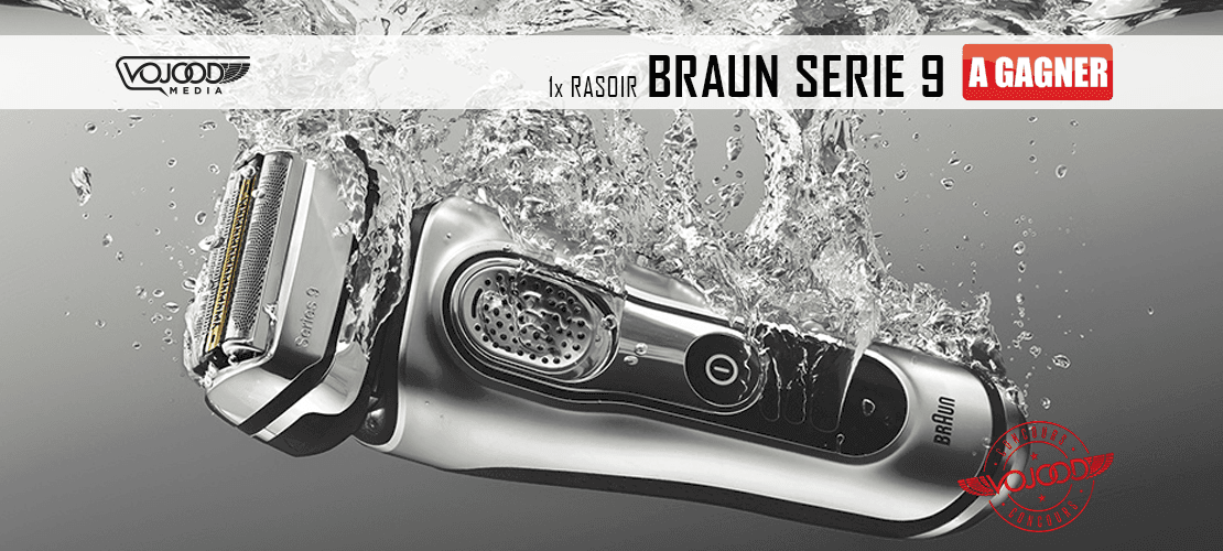 1x Rasoir Braun Serie 9 à gagner