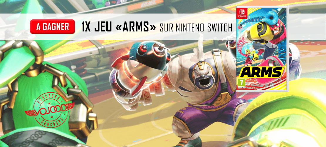 1x Jeu Arms sur Nintendo Switch à gagner