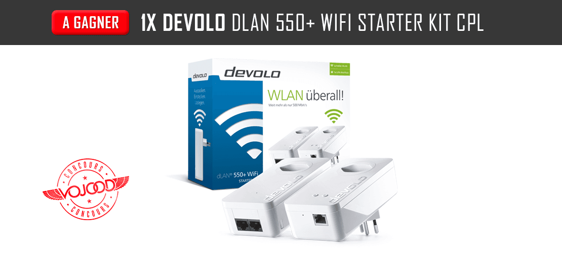 1x Devolo dLAN 550+ WiFi Starter Kit CPL