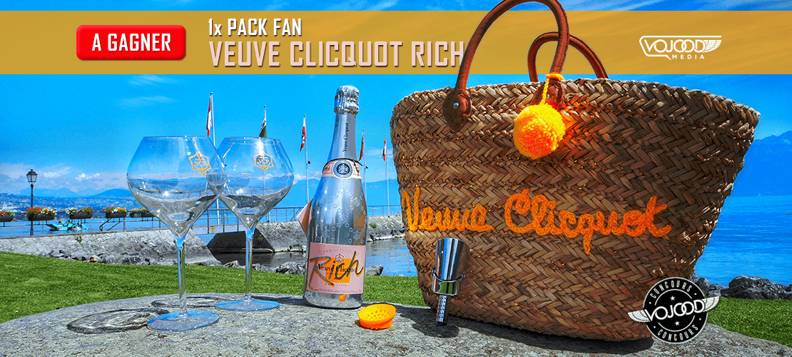 1x Pack Fan Veuve Clicquot Rich À Gagner