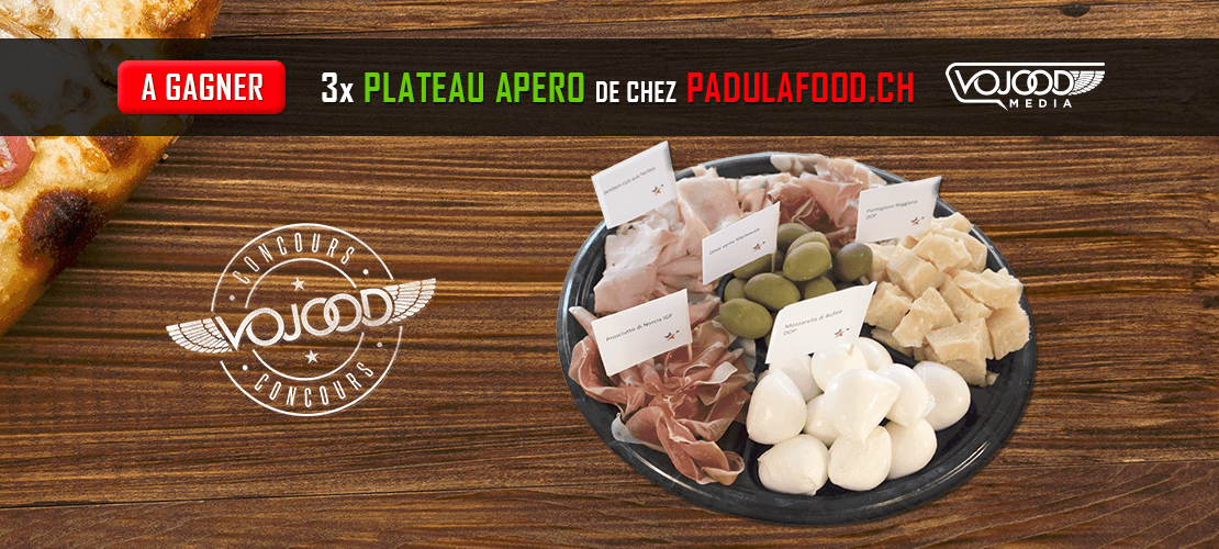 3x Plateau Apéro de chez Padulafood.ch
