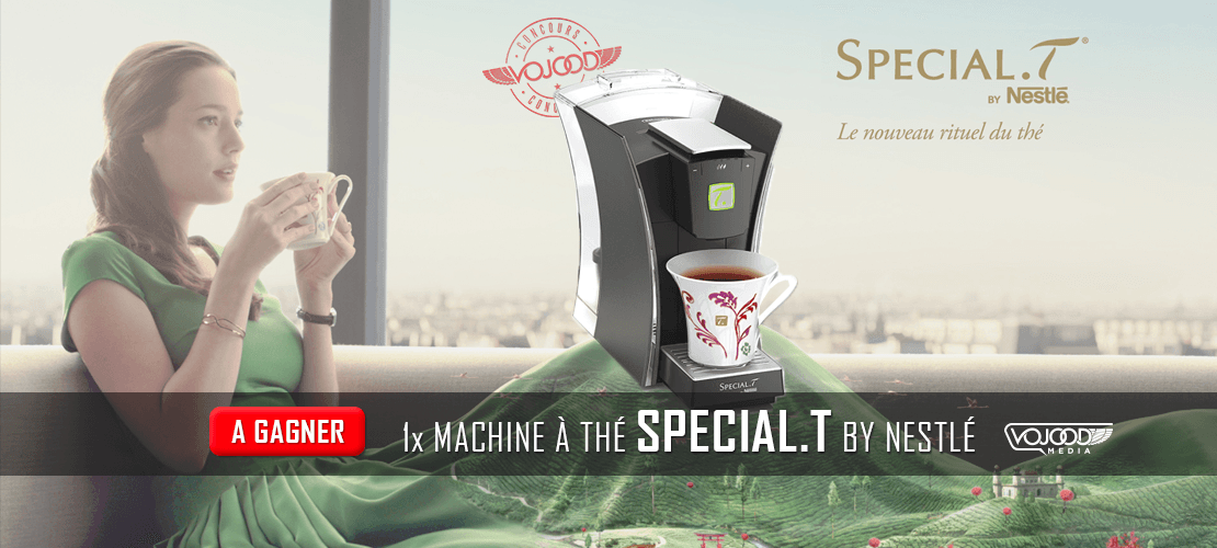 1x Machine à thé SPECIAL.T by Nestlé À Gagner