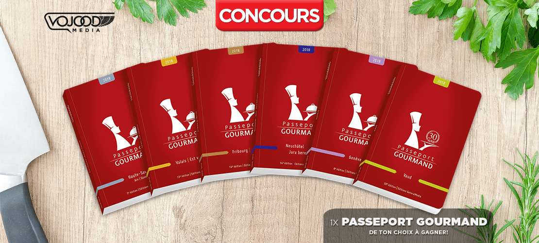 1x Passeport Gourmand 2018 À Gagner