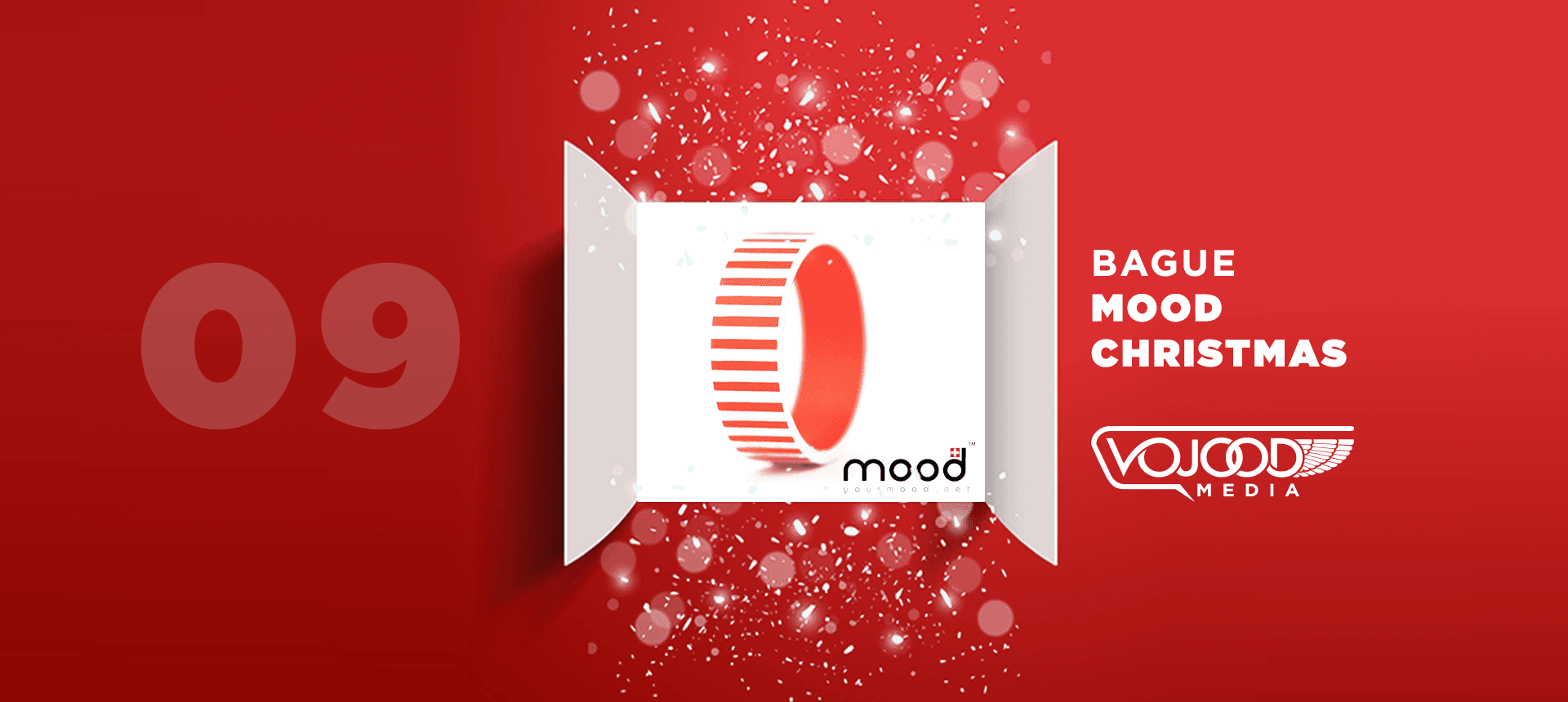 #09 Avent17 ● Bague Mood Christmas