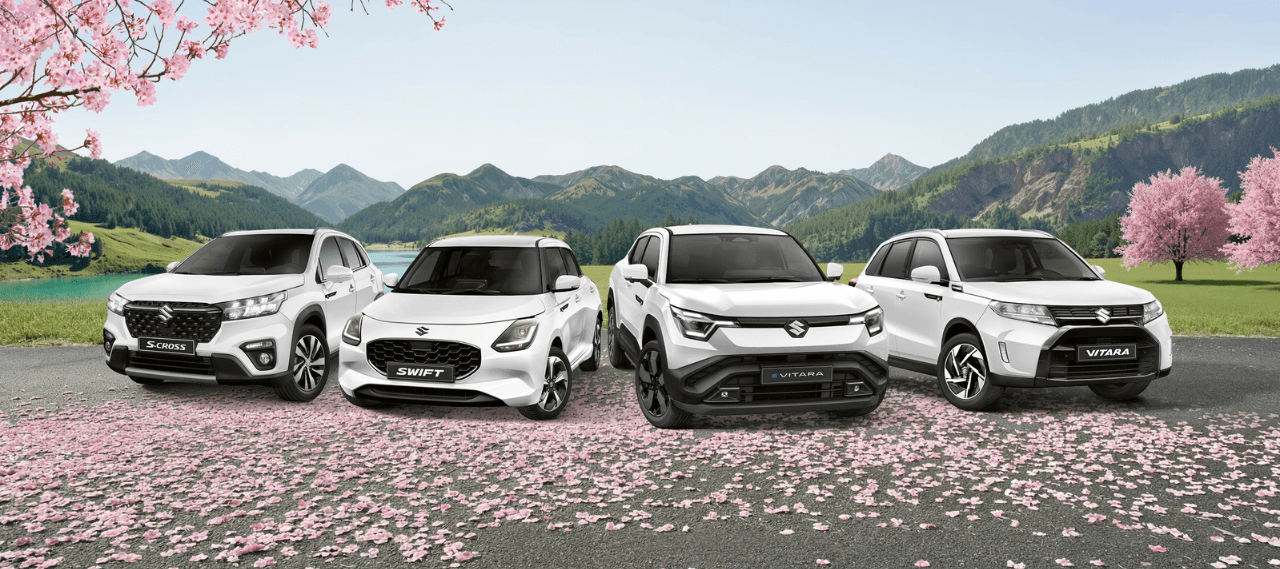SUZUKI lance les modèles spéciaux SAKURA en édition limitée